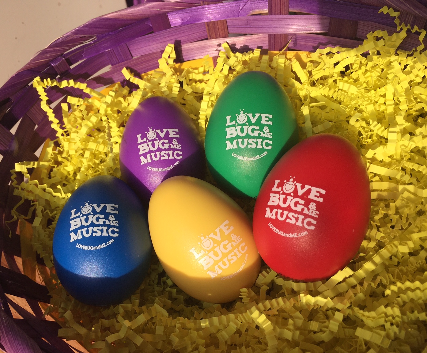 LoveBug & Me Music Jumbo Egg Shaker